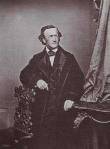 Richard Wagner, German Composer by Franz Hanfstaengl