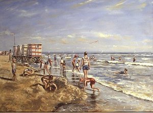 Making Sandcastles by Franz Helfferich
