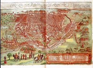 Map of Cairo (engraving)