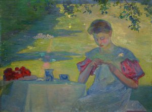 In the Shade by Franz Jaschke
