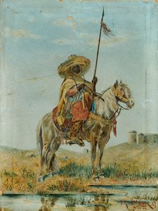 Mexican on Horseback