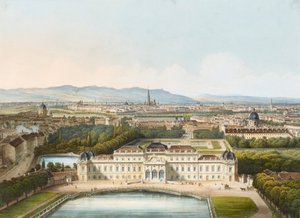 Belvedere Palace by Franz Josef Sandmann
