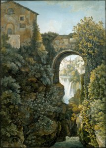 Tivoli, Water Games, or the Course of the Aniene at Tivoli