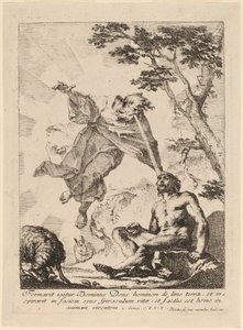 God Breathing Life into Adam by Franz Karl Palko