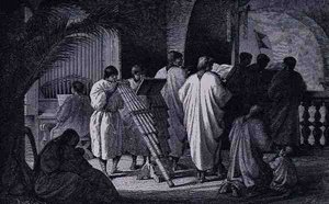 Misa Cantada in the Ancient Mission of Trinidad, from The Amazon and Madeira Rivers, by Franz Keller, engraved by A. Closs, 1874 by Franz Keller