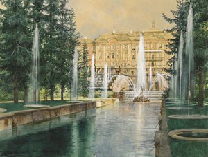 Peterhof by Franz Kopallik