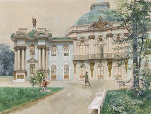 Tsarskoye Selo by Franz Kopallik