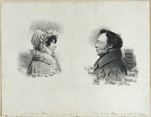 Councillor Kühne and wife by Franz Krüger