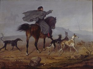 Riding Out to Hunt by Franz Krüger