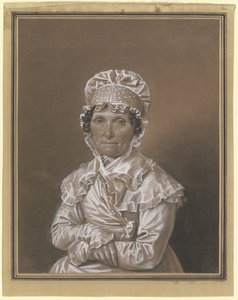 A Lady with a Lace Cap by Franz Krüger