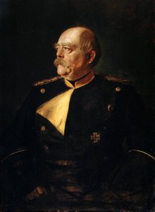 Portrait of Chancellor Otto von Bismarck in Uniform