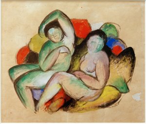 Two Female Nudes
