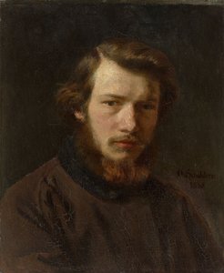Self-Portrait at the age of 24, 1858