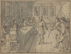 Scene from Act IV from Goethe