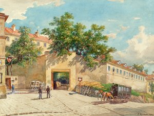 The Police Prison in Theobaldgasse in Vienna