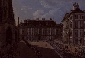 The Entry Procession of the Swiss Diet to Berne by Franz Schmidt