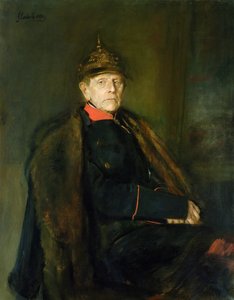 General Fieldmarshal Helmuth Graf von Moltke (1800-91), 1890 by Franz Seraph von Lenbach