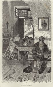 An Inn in Lugano by Franz Skarbina