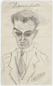 Portrait of Walter Hasenclever, Early 1930s
