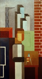 The Architect II by Franz Wilhelm Seiwert