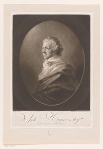 Portrait of Johann Hunczovsky by Franz Wrenk