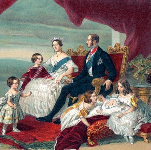 Queen Victoria of England and her family