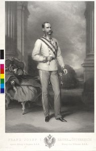Emperor Franz Joseph I of Austria by Franz Xaver Winterhalter