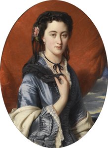 Portrait of Countess Varvara Musina-Pushkina, 1864