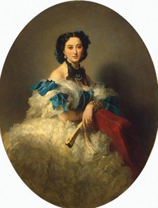 Portrait of Countess Varvara Musina-Pushkina, after 1857