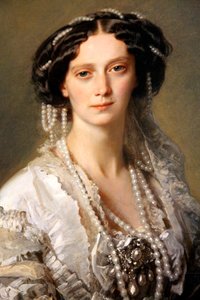 Portrait of Empress Maria Alexandrovna, 1857