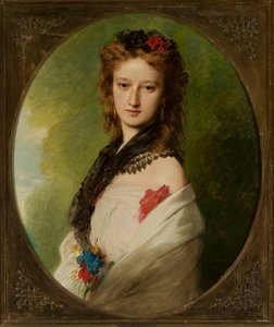 Portrait of Zofia Zamoyska (1851-1927) by Franz Xaver Winterhalter