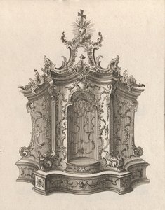 Design for a Tabernacle, Plate 1 from the series 
