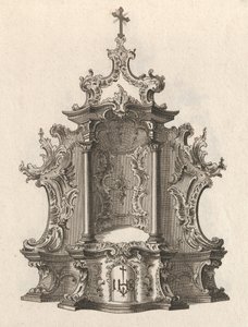 Design for a Tabernacle, Plate 2 from the series 