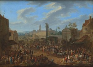 Fair with Temple and Maypole