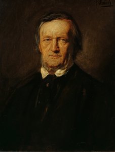 Portrait of Richard Wagner by Franz von Lenbach
