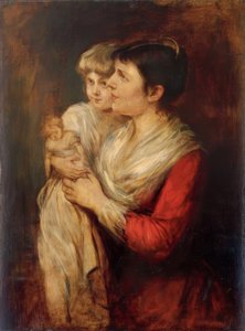 Clementine von Schön-Renz with Her Daughter Hanna Elisabeth