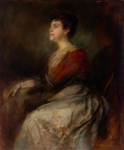 Harriet by Franz von Lenbach