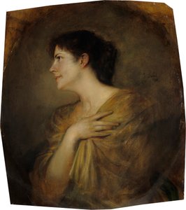 Mary Stuck (née Lindpaintner) by Franz von Lenbach