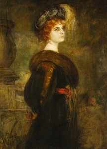 Portrait Lily Merk, circa 1902