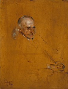 Theodor Mommsen. Study by Franz von Lenbach