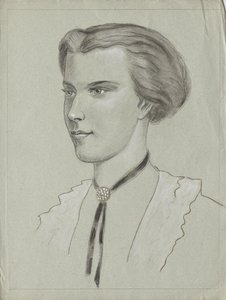 Empress Elisabeth by Franz von Matsch