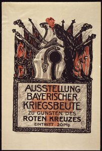 Exhibition of the Bavarian War Spoils to Benefit the Red Cross, 1915