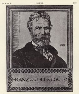Franz von Defregger, Austrian artist by Franz von Stuck