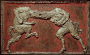 Fighting Fauns