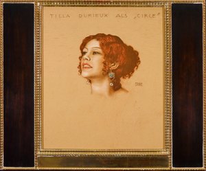 Tilla Durieux as Circe by Franz von Stuck