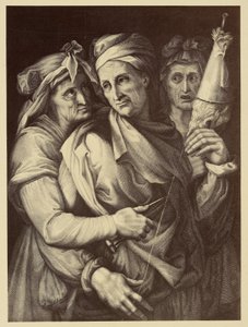 Drawing of Three Women by Fratelli Alinari
