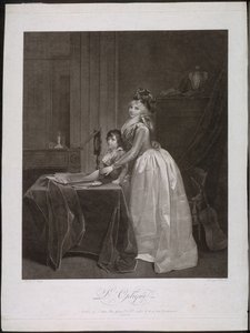 The Optical Viewer, c. 1794 by Fréderic Cazenave