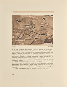 Parthenon. Western Frieze by Frédéric Boissonnas
