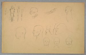 Anatomical Studies by Frederic Edwin Church