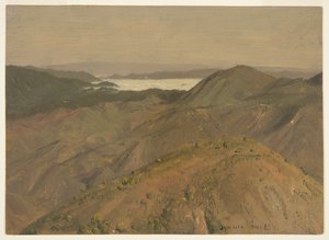 Distant Vista over Hilltops, Jamaica, West Indies